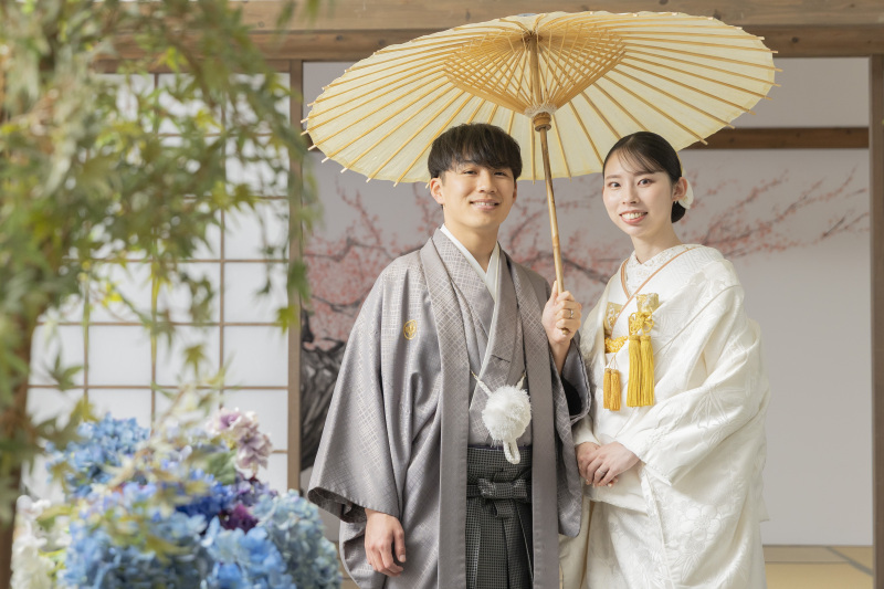 笑顔あふれるスタジオ撮影のひととき