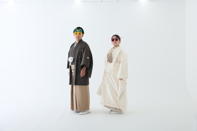 小物を使ったスタジオ撮影