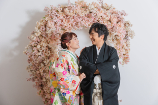 お二人らしさ溢れる撮影