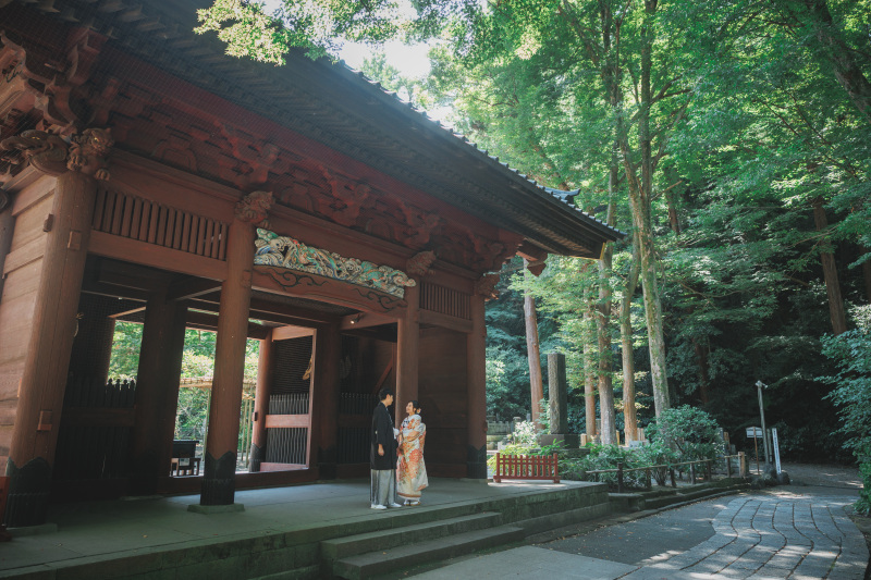 妙本寺と江ノ島の海で和洋ロケーション!