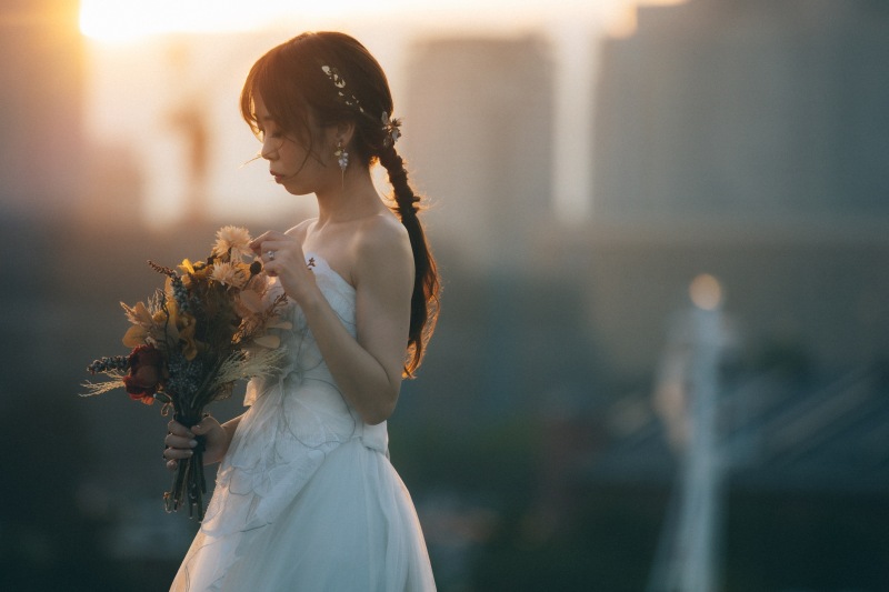大桟橋　夕日　Photo by Seiji Nishimori