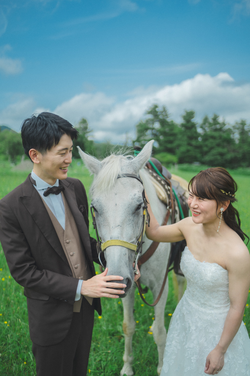 北海道で乗馬ロケーション！