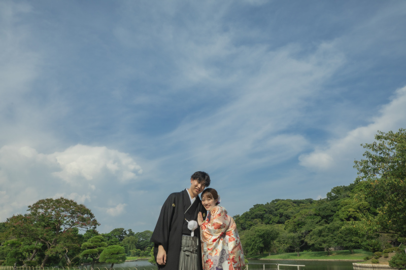 真夏の三溪園