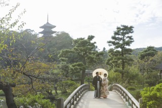 お団子とふたり♪【和装 三溪園ロケーション】Photo 松本遼平