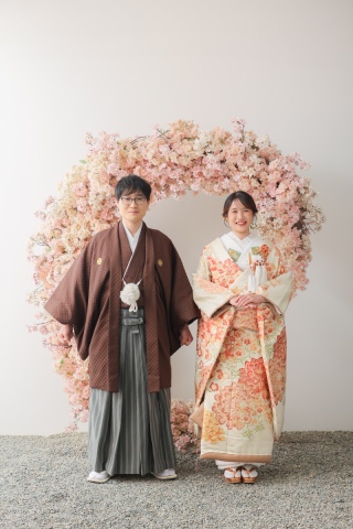 *白無垢も色打掛も楽しむ和装フォト*【屋内庭園スタジオ】