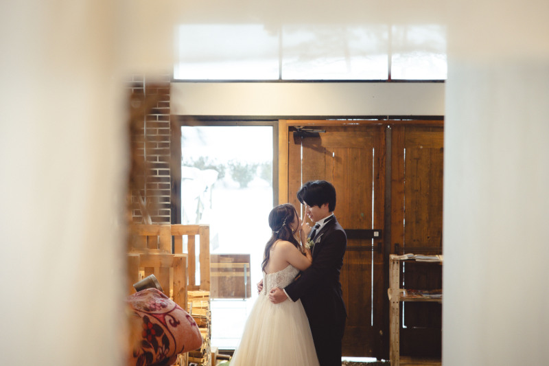 白い世界、二人の温度