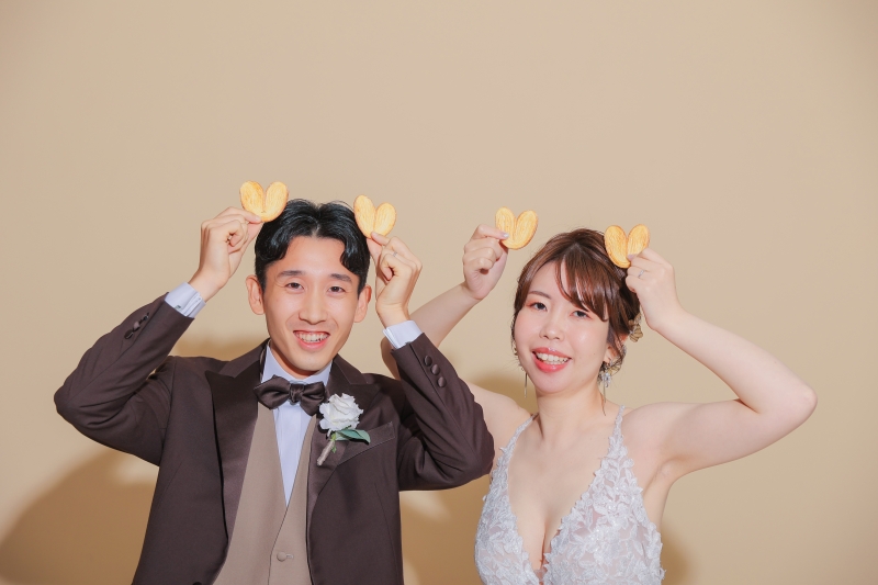 小物を使って2人らしさを表現してphoto by 谷澤明美
