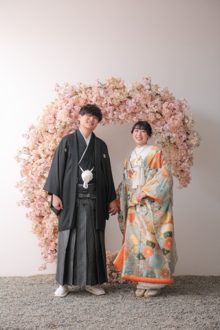 ＊こだわりのスタジオで和装フォト＊【屋内庭園スタジオ】