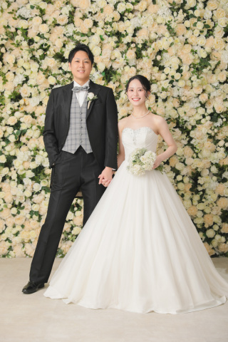 ドレス2着でたっぷり撮影!