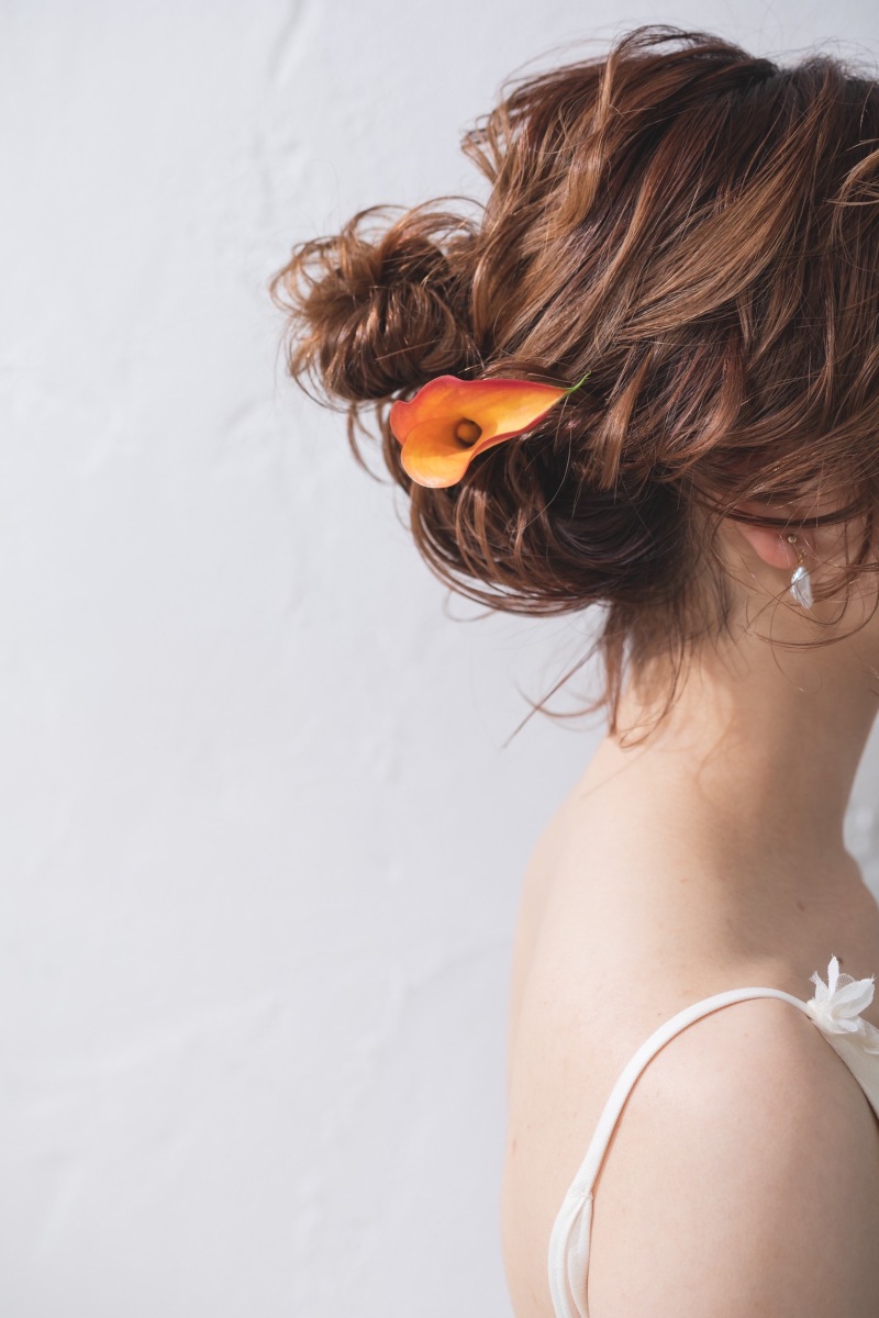 前撮りならではのお洒落ヘアを♡