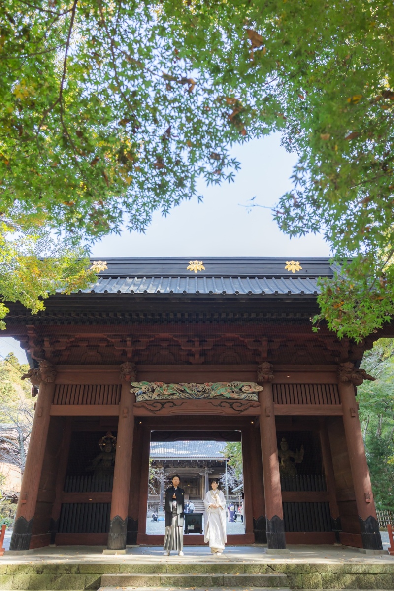 紅葉が美しい妙本寺で【鎌倉ロケーション】