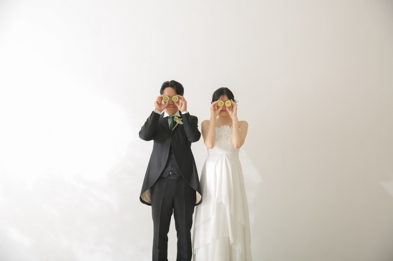 洋装で残す思い出の写真