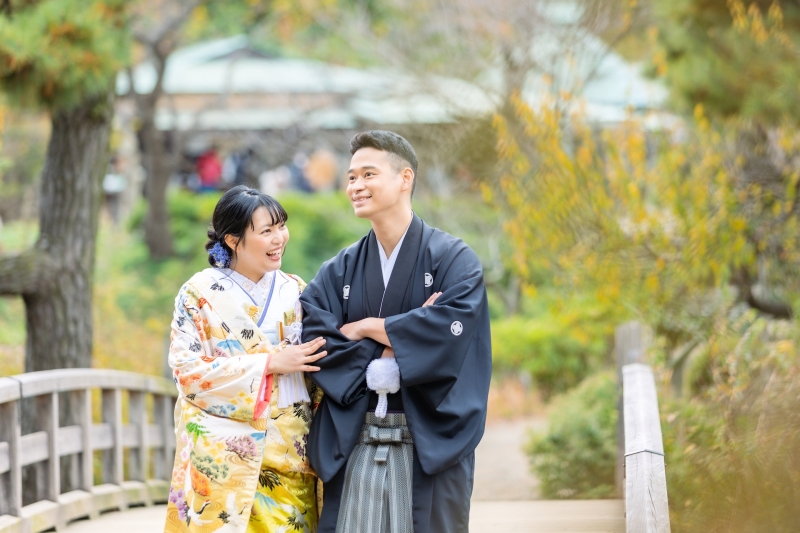日本庭園と一緒に♪【三渓園ロケーション】