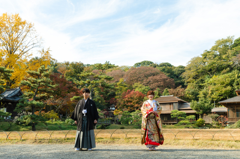 横浜の紅葉撮影なら三溪園　photo by 谷澤明美