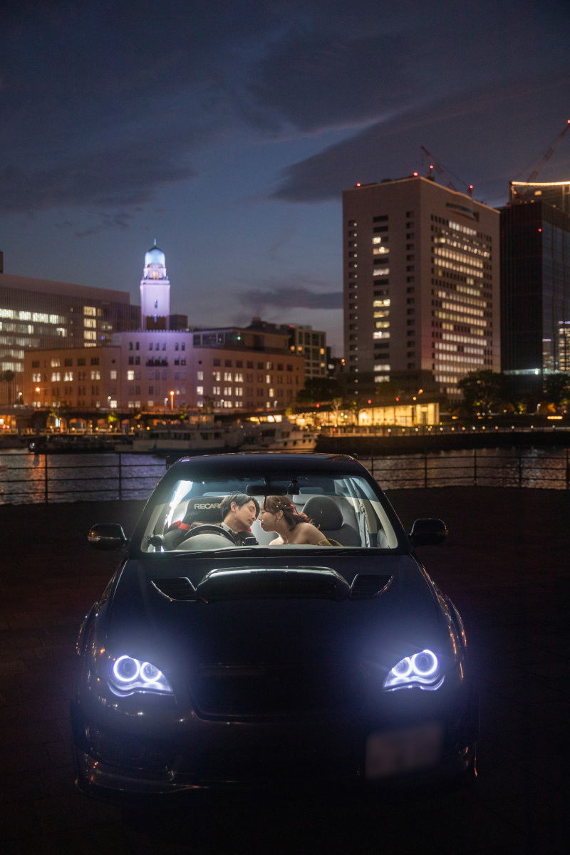 好きな車と一緒に