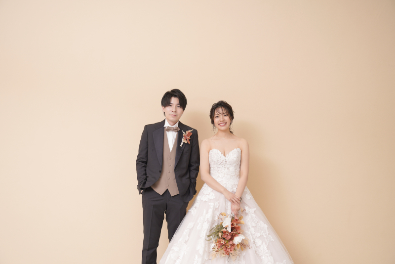 人目が気にならない室内撮影♪ お二人らしい雰囲気で