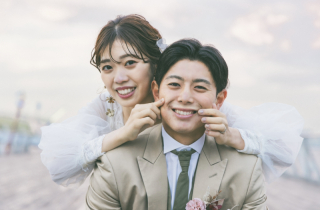 おふたりの素敵な表情をお写真に