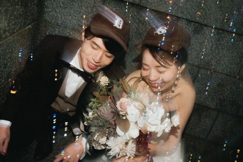 赤レンガならシックなお写真を残せます！