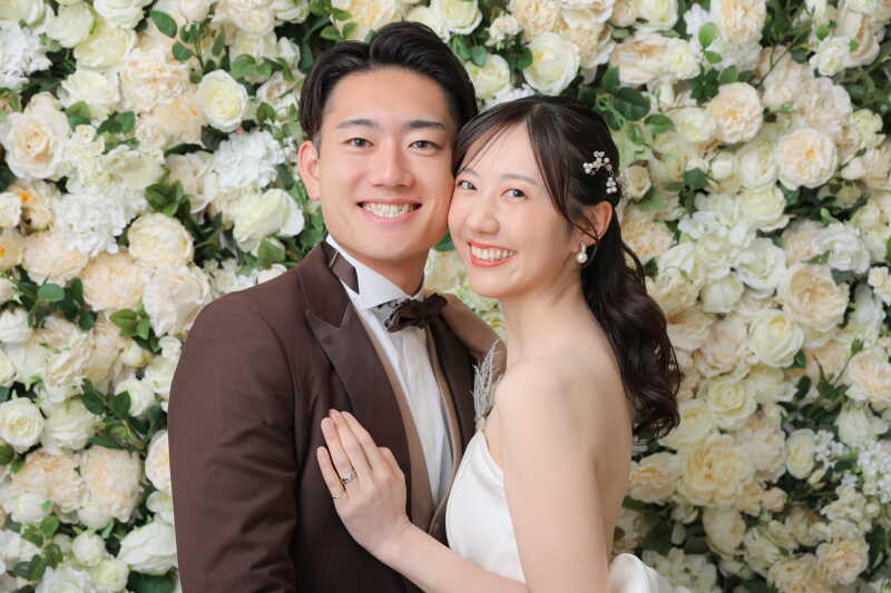 お二人らしさを残した和・洋スタジオ撮影