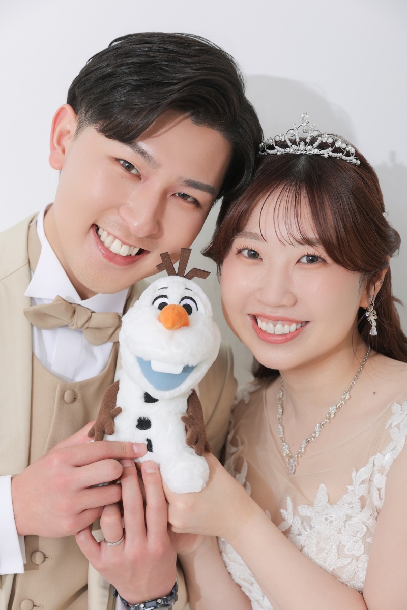 華やかなウエディングフォト♡【洋装ハウススタジオ】