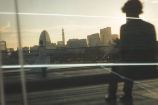 ストーリーのある写真を大桟橋で