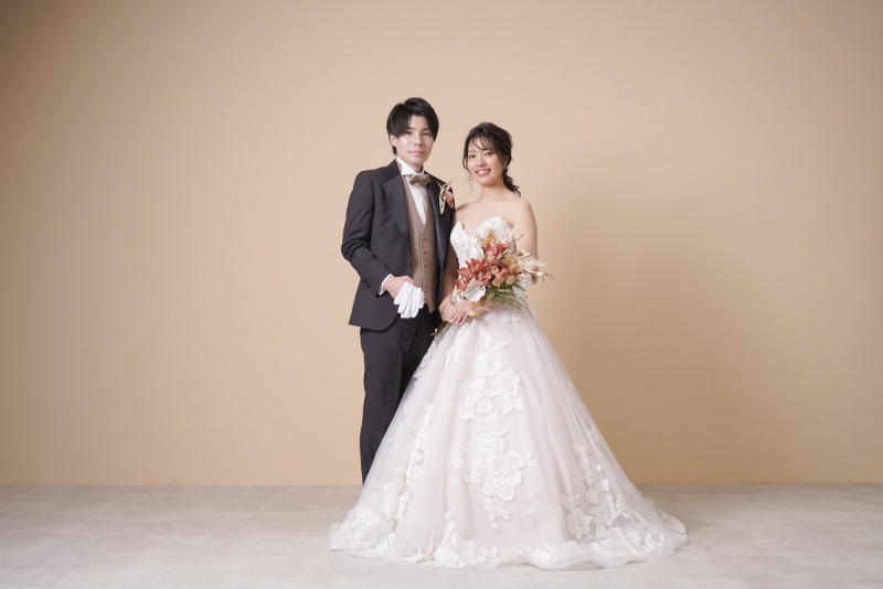 人目が気にならない室内撮影♪ お二人らしい雰囲気で