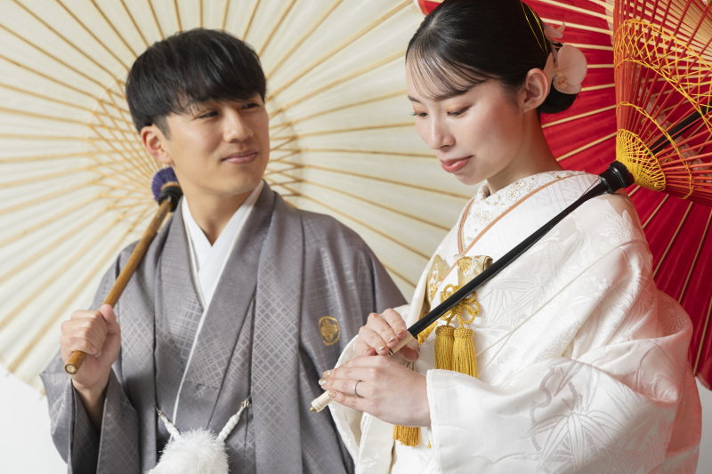 笑顔あふれるスタジオ撮影のひととき