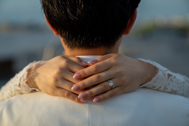 指輪と一緒に　photo by Seiji Nishimori