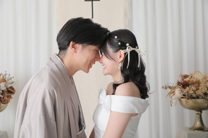 洋装✖️和装でスタジオ撮影!