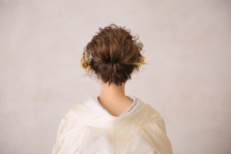 ルーズな日本髪 公開日 21年9月1日 Studio 8 Decollte Company 愛知県でフォトウェディング探すならphotorait