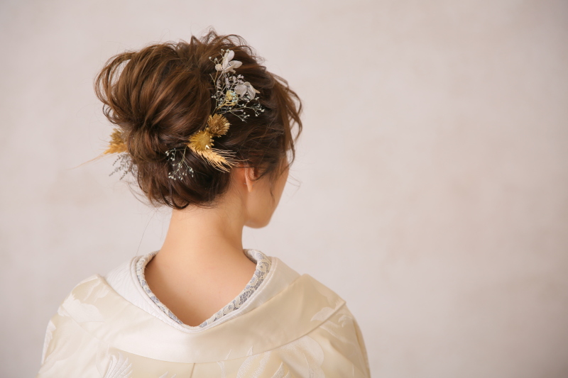 ルーズな日本髪 公開日 21年9月1日 Studio 8 Decollte Company 愛知県でフォトウェディング探すならphotorait