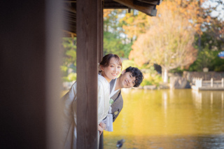 白無垢の魅力を引き出すフォトウェディング