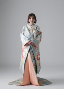 初夏にピッタリの色打掛