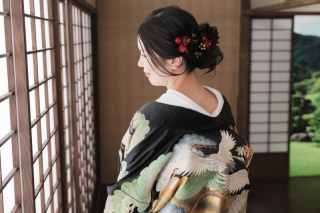 屋内庭園スタジオ撮影♪