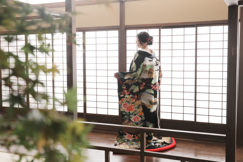 屋内庭園スタジオ撮影♪