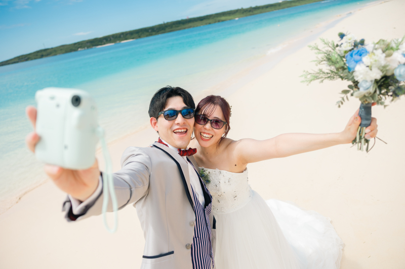 青い海青い空宮古島撮影!