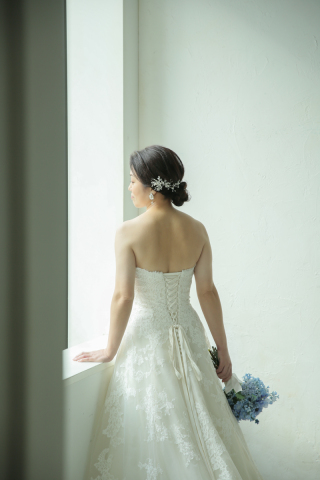 晴れた日のスタジオ撮影