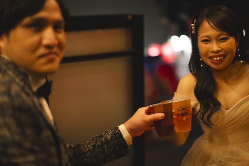 夜のなんばロケ♪