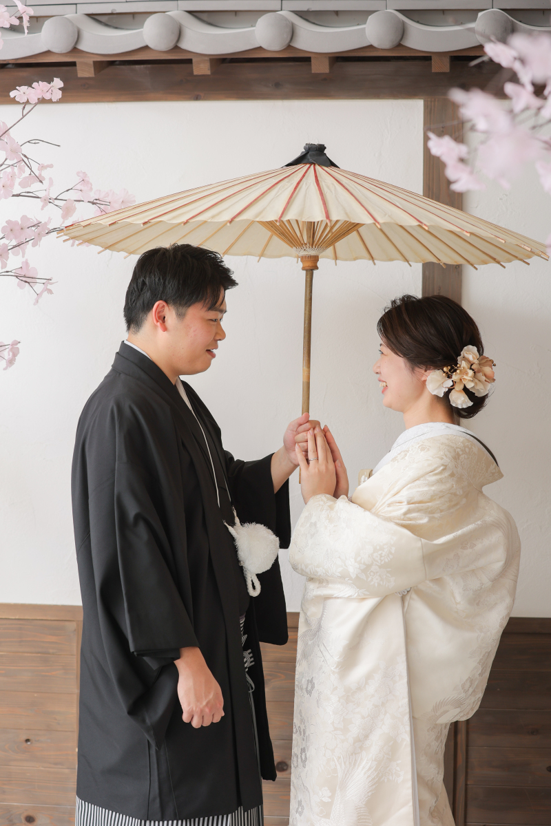 白無垢ヘアスタイル