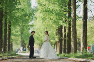 新緑の鶴見緑地公園