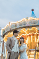 夜の遊園地ロケーション!