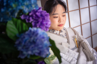 【新登場!】紫陽花で季節感を出しちゃお!【スタジオ撮影】