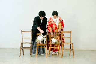 可愛いペット撮影！