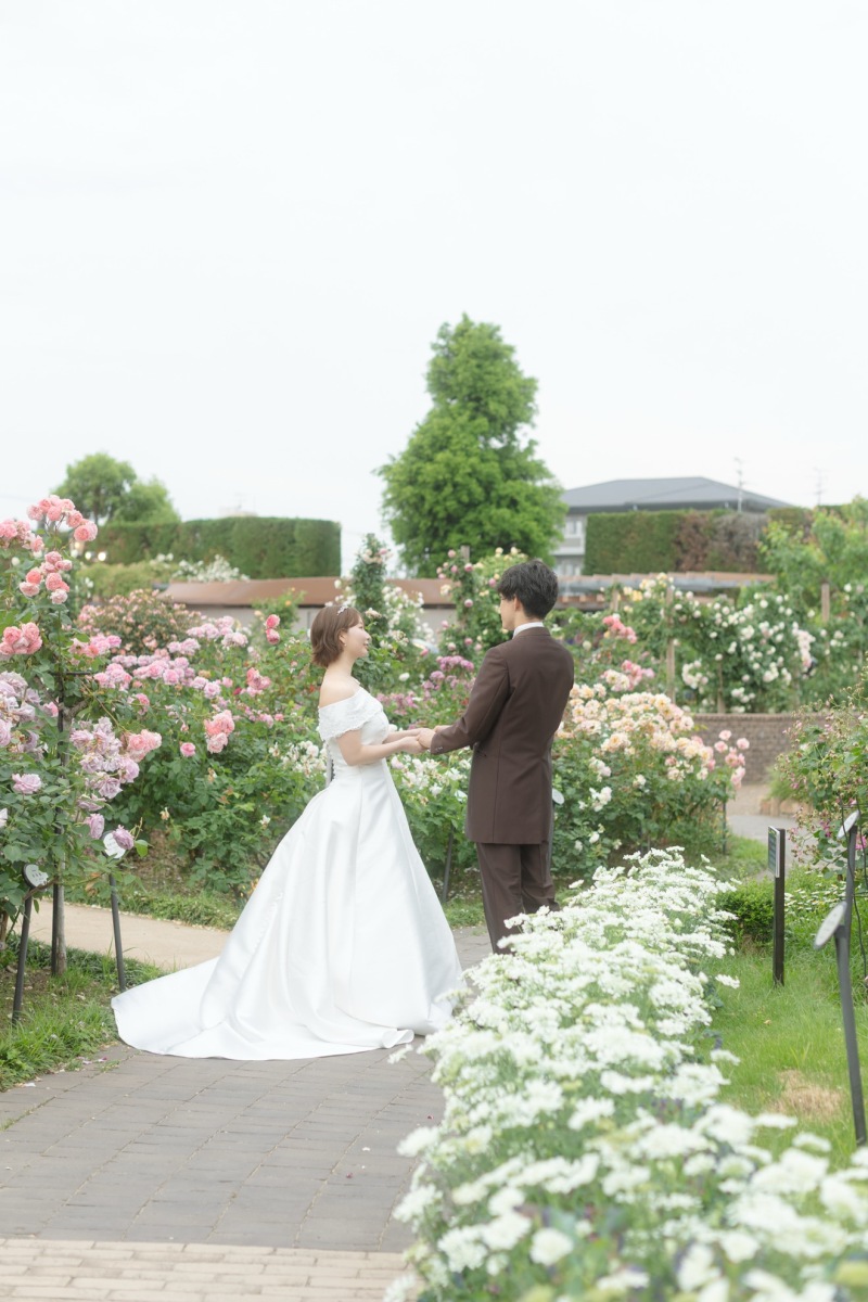 夏の遊園地撮影はいかがですか？【メリーゴーランドとローズガーデン】