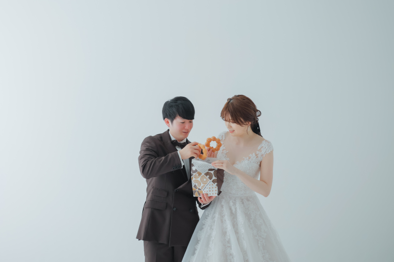 可愛いドーナツと一緒に♡