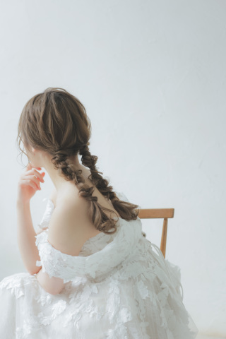 洋装ヘアスタイル