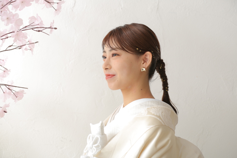 8/8　和装 Hair make