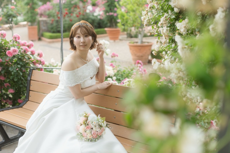 夏の遊園地撮影はいかがですか？【メリーゴーランドとローズガーデン】