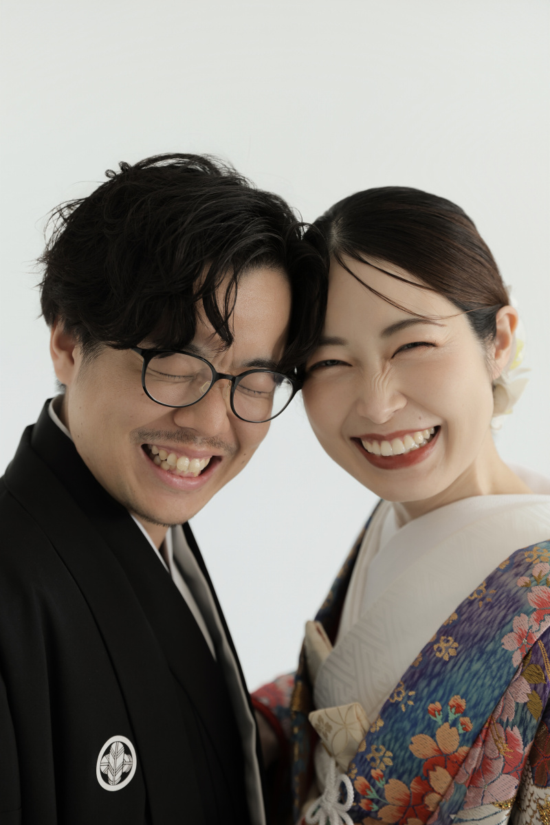 はじける笑顔のお二人☺︎