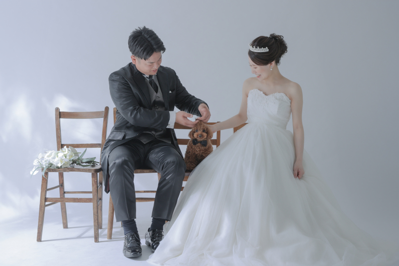 ワンちゃんと一緒！洋装スタジオplus